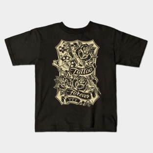 Tattoo Ink - Tattoo Forever Kids T-Shirt